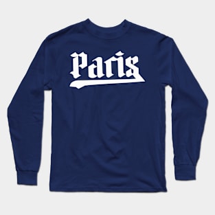 PARIS Long Sleeve T-Shirt